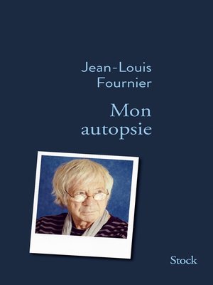 cover image of Mon autopsie